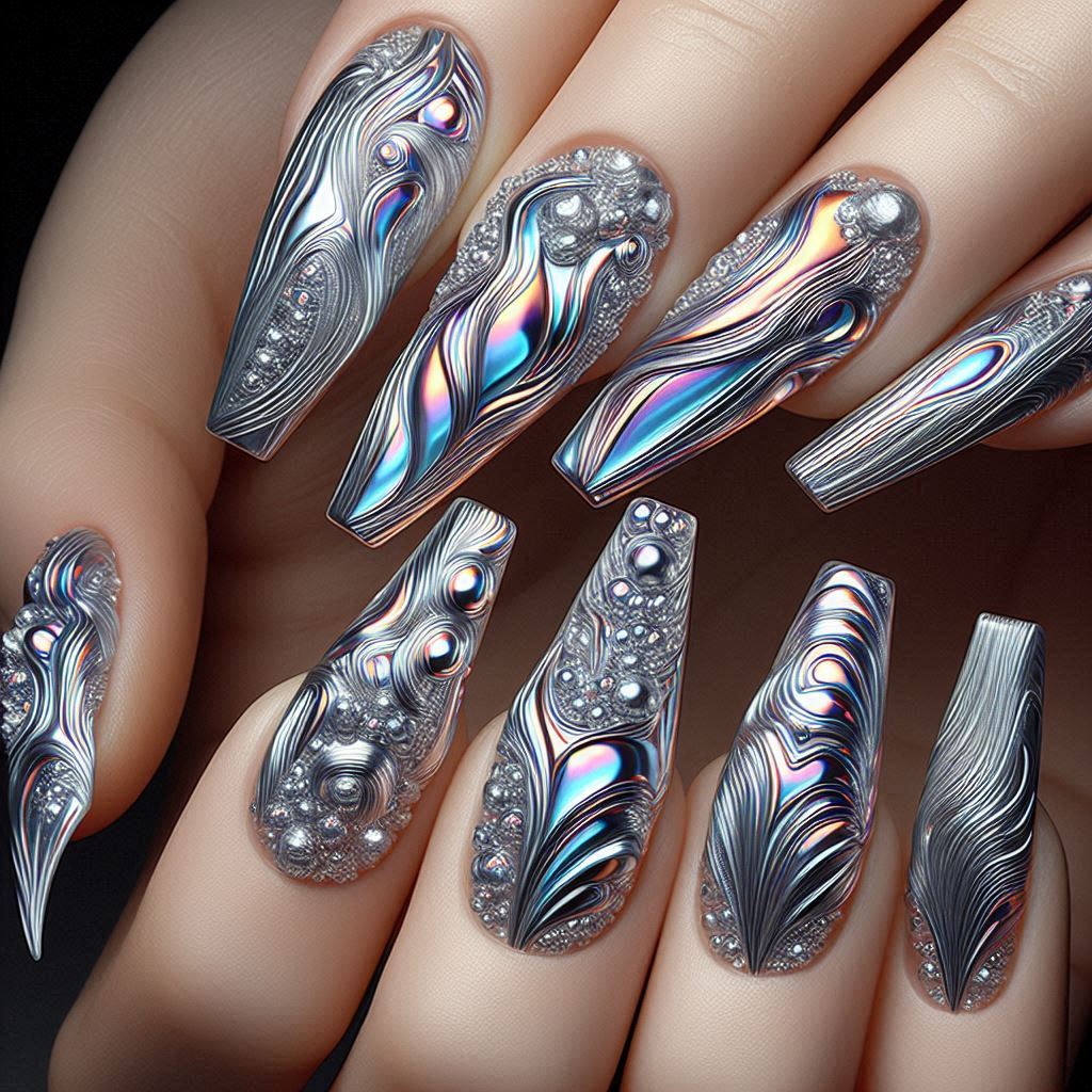 3D nail designs